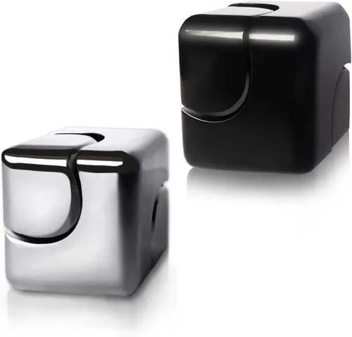 Miniatura 13 de 2 juguetes giratorios para adultos, cesta de Pascua para adolescentes, juguetes de escritorio de metal EDC geniales, juguetes de oficina, juguete