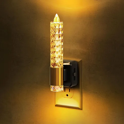 Miniatura 12 de L LOHAS LED Night Lights Plug into Wall, Acrylic Bubble Night Light,Dimmable Nightlight with 0-100 LM, 3000K Plug in Night Light with Dusk to Dawn