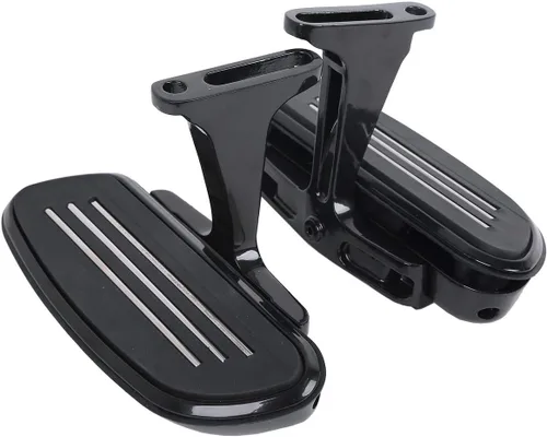 Miniatura 8 de XMT-MOTO Kit de estribo y montaje para pasajeros estilo Streamliner con estriberas ajustables en ángulo corto para Harley Davidson Touring modelos