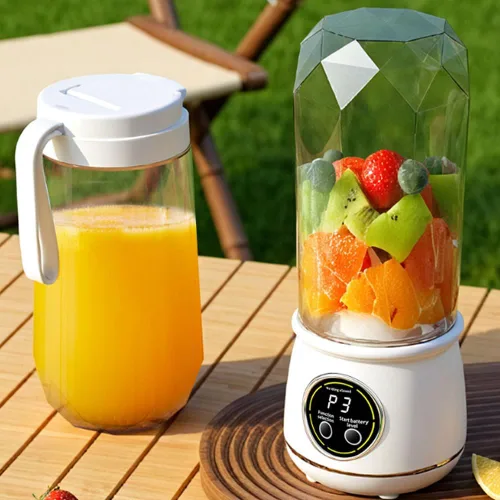 Licuadora portátil inalámbrica de tamaño personal, licuadora personal de 20 onzas, licuadora personal de 20 onzas, taza de jugo de viaje sin BPA con