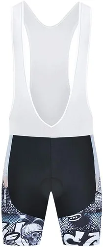 Miniatura 5 de MOXILYN Camiseta de ciclismo para hombre, kit de ciclismo de MTB y pantalones cortos de ciclismo con almohadilla de gel 20D, conjunto de ropa