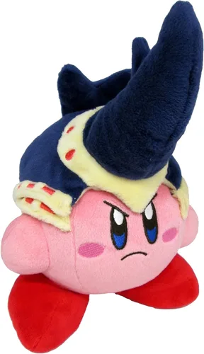Miniatura 2 de Little Buddy Kirby's Adventure All Star Collection Kirby Beetle - Peluche de 7 pulgadas, multicolor