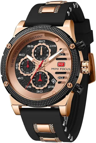 Miniatura 12 de AIMES Mens Watches for Men Casual Chronograph Waterproof Sport Military Watch Analog Quartz Movement Stylish Luxury Dress Wrist Watch Elegant Gift