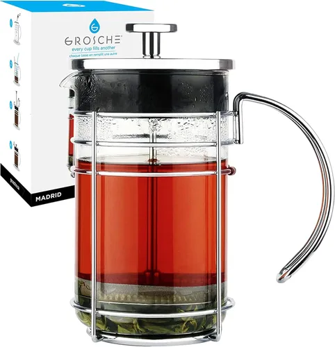 GROSCHE Cafetera eléctrica con prensado francés