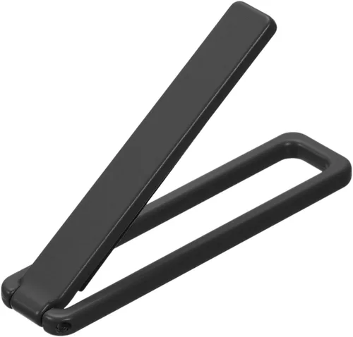 Miniatura 11 de uxcell Soporte delgado para teléfono celular, soporte de escritorio horizontal y vertical, soporte plegable para teléfono para la mayoría de Amarillo