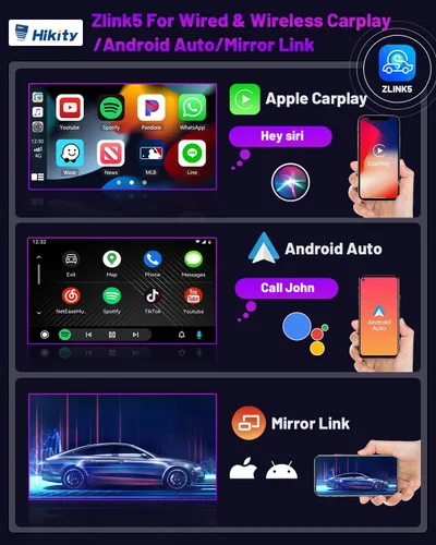 Miniatura 3 de [HiFi 4Core 64G] Android 15 Estéreo para automóvil 2012 2013 2014 Toyota Camry Radio, Hikity 10.1 pulgadas pantalla táctil Camry Radio inalámbrico