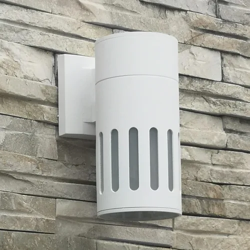 Miniatura 12 de Farol de pared para exteriores, lámpara exterior – Listado ETL, aluminio antioxidante, impermeable, montaje en pared, diseño rectangular – 1