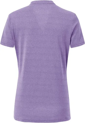 Miniatura 3 de BASUDAM Polo de golf para mujer, cuello en V, manga corta, sin cuello, camisetas de tenis para correr, secado rápido