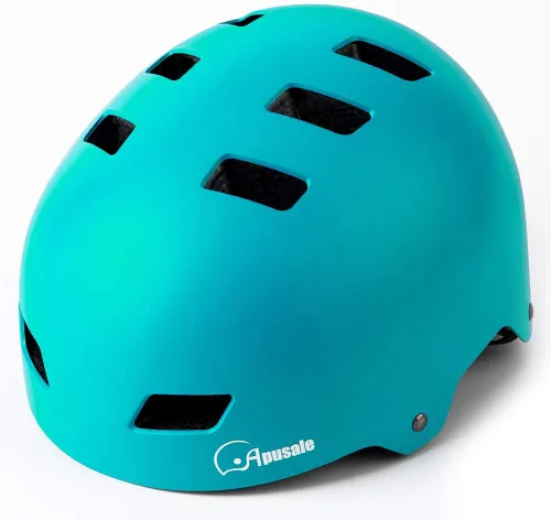 Miniatura 14 de Casco para bicicleta y patineta, ajustable y multideporte para patines y scooter, 3 tallas para adultos, jóvenes, niños y bebés Azul