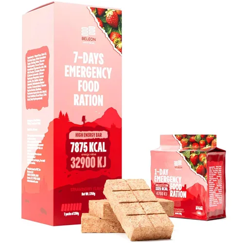 Miniatura 27 de Suministro de alimentos de emergencia - Ración de supervivencia de chocolate - 20 años de vida útil - 3 días