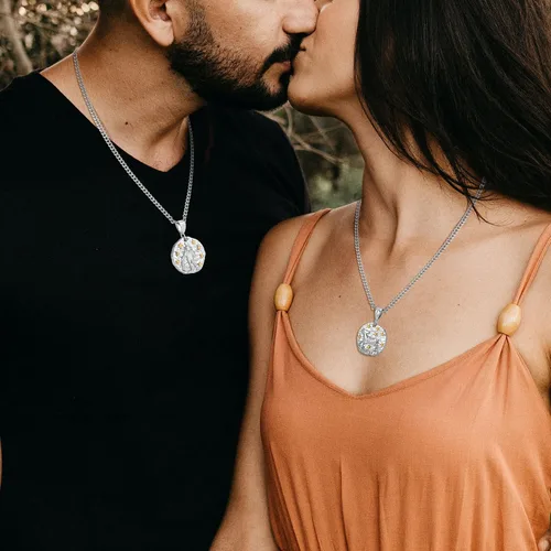 Miniatura 7 de Collar del zodiaco para mujeres y hombres, collar del zodiaco con acuario Piscis Aries, Tauro, Géminis, cáncer, Leo, Virgo, Libra, Escorpio