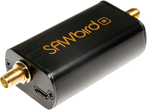 Nooelec SAWbird IR - Amplificador de ruido ultra bajo (LNA) dual premium y módulo de filtro de sierra para aplicaciones de iridio e Inmarsat.