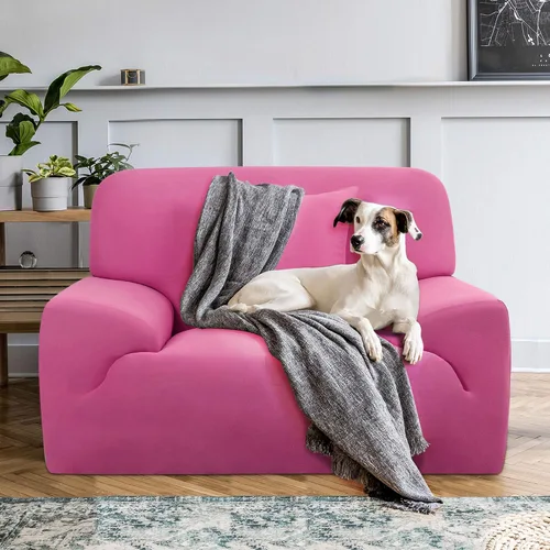 Miniatura 2 de uxcell Funda elástica para sofá, funda clásica sólida para sofás, sofá biplaza o sillón, muebles universales de poliéster elástico con una funda