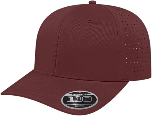 Miniatura 57 de Cap America i8533 Flexfit 110 Gorra Snapback Perforada de Rendimiento de Perfil Medio de 6 Paneles con Protección UV y Snapback Ajustable