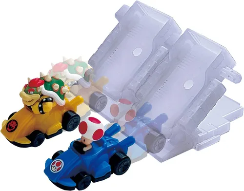 Miniatura 6 de EPOCH Games Mario Kart™ Racing Deluxe - Carrera de obstáculos de vehículos Super Mario con figuras de Mario y Luigi Kart para mayores de 5 años