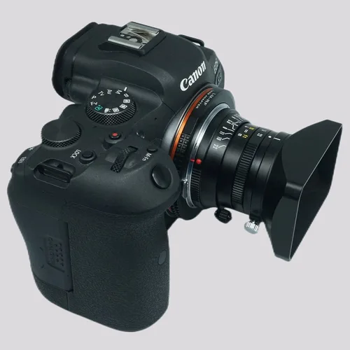 Miniatura 2 de PHOLSY Adaptador de montaje de lente para lente Leica M LM, Zeiss ZM, Voigtlander VM, compatible con Leica M a Canon EOS RF cámara EOS R8, R50, R6