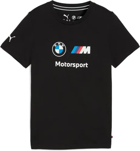 PUMA Camiseta unisex con logotipo BMW M Motorsport Essentials estándar para niños