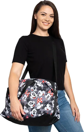 Miniatura 6 de Disney Tote Duffel Bag Mickey Mouse Friends All Over Print Weekender Travel