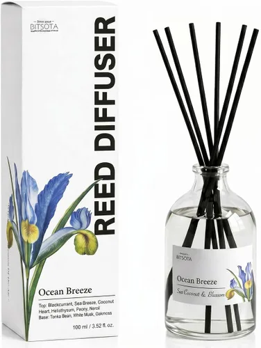 Juego de Difusor de Varillas, Difusor Aromático Perfumado con Varillas, Difusor de Varillas de Fragancia para el Hogar para Decoración de Estantes