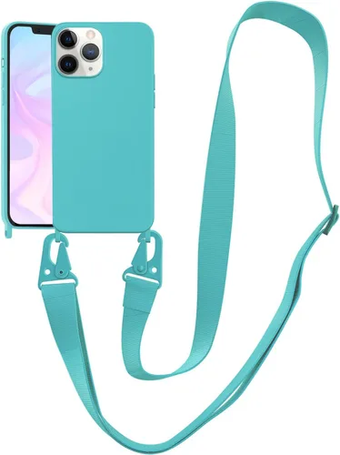 Miniatura 152 de Funda compatible con iPhone 13 con correa, funda cruzada para iPhone con cordón, ajustable, a prueba de golpes, protección contra caídas, funda
