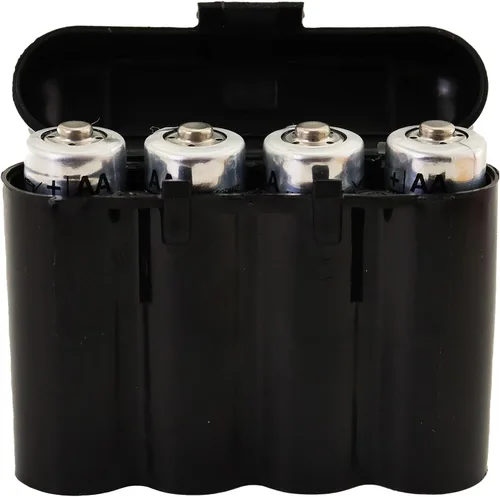 Miniatura 5 de Powertron Batteries 3 Pack AA/AAA / CR123A Black Battery Holder Storage Cases