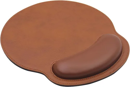 Miniatura 24 de ToLuLu Alfombrilla de mouse con reposamuñecas, ergonómicas con base de poliuretano antideslizante, reposamuñecas para computadora portátil