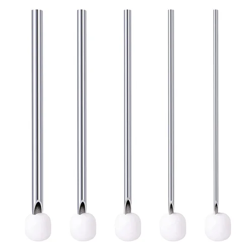 Miniatura 2 de DJCIW Pinzas de metal para piercing con 20 agujas de piercing de acero inoxidable quirúrgico para piercing de ombligo, pezón, trago, lengua, oreja