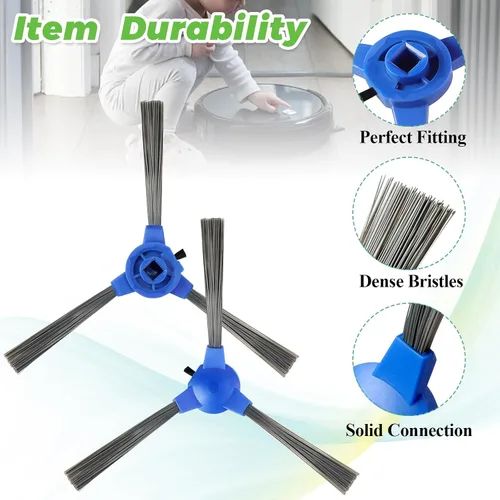 Miniatura 2 de Cepillo lateral - Repuesto para Eufy RoboVac 11S, 12, 15T, 15C, 25C, 30, 30C, 35C, 11S Max y 25C Max. G10, G20, G30, Edge, G30 Hybrid, Reemplazo