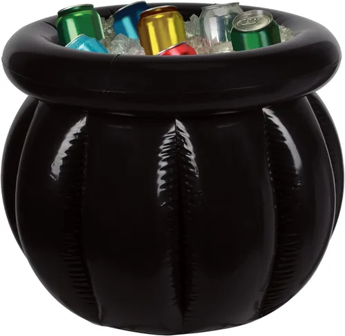 Miniatura 2 de Beistle - Hielera inflable, contenedores de bebidas para fiestas, con decoración espeluznante de Halloween