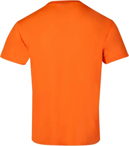 Miniatura 3 de VENDACE Camisetas de seguridad de alta visibilidad, paquete de 3 camisetas de trabajo de manga corta para construcción para hombres (naranja, XL)