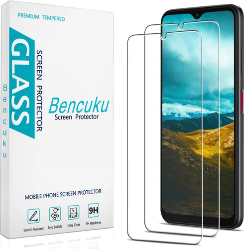 Miniatura 8 de T-MOBILE REVVL 6 5G - Protector de pantalla de privacidad para T-MOBILE REVVL 6 5G, vidrio templado antiespía, antiarañazos, sin burbujas