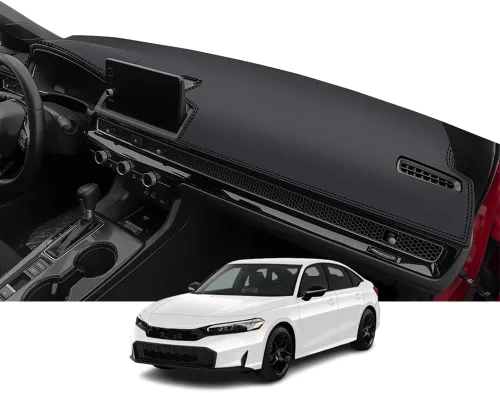 Miniatura 23 de Accesorios Interiores Personalizados para Honda 10th Civic 2016 2017 2018 2019 2020 2021 Cubierta de Tablero Alfombrilla Cubiertas de Tablero Reduce