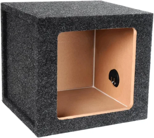 Miniatura 11 de Atrend Caja de altavoz de subwoofer SPL con ventilación única de 10 pulgadas - Caja de subwoofer diseñada y diseñada para subwoofers Kicker