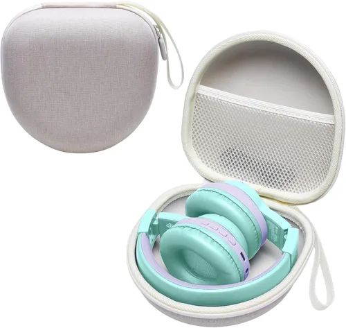 Miniatura 20 de Funda para auriculares infantiles compatible con iClever BTH12 / HS19 / BTH26 / JoySpark-T5 / Candy Bila BH03 / EarFun/IMYB/MIDOLA MD-B01 / noot