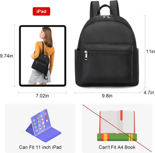 Miniatura 4 de LOVEVOOK Mini mochila pequeña y linda mochila de moda para niñas y mujeres