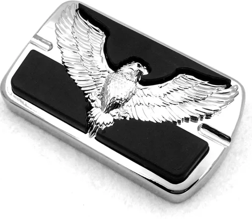 Miniatura 6 de HONGK - Compatible con pedal de freno Touring Softail Almohadilla grande H-D Eagle Hawk Emblem [B01BW4N5CM]