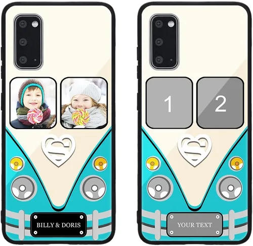 Miniatura 456 de Funda de teléfono personalizada para Samsung Galaxy S22+ / S22 Plus 5G, funda de TPU suave de vidrio templado antiarañazos personalizada con foto