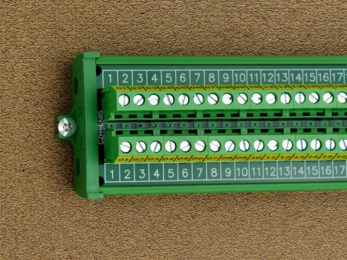Miniatura 8 de Módulo de Distribución de Bloque de Terminales de Tornillo de 30 Posiciones 24A/400V con Montaje de Tornillo
