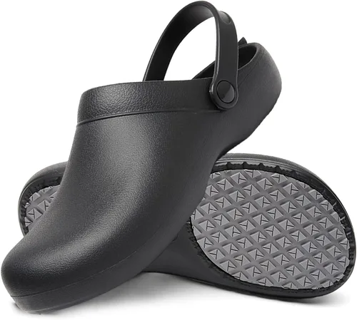 Miniatura 11 de Armadillo Chef Shoes for Men - Slip Resistant, Lightweight & Waterproof Garden Clogs for Women, Ideal Work Shoes for Kitchens