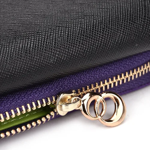 Miniatura 10 de Kroo Cartera de mano con correa de muñeca y correa cruzada para smartphones o phablets de hasta 57 pulgadas funda de transporte embalaje sin