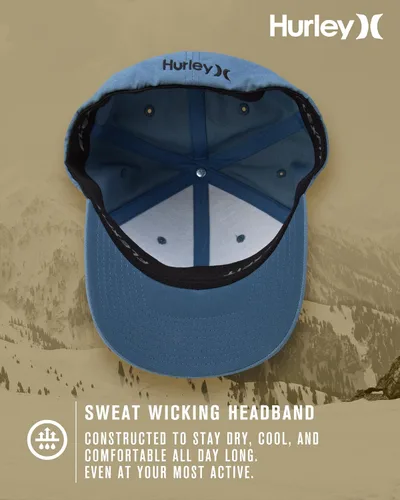Miniatura 59 de Hurley Gorras para hombre - One & Only Flexfit Textures Cap - Sombreros ajustados para hombre, S-XL