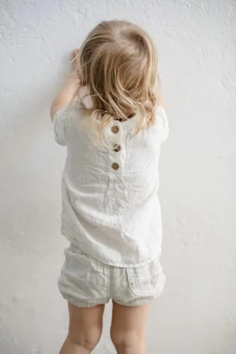 Miniatura 63 de fhutpw Conjunto de 2 piezas de ropa de verano para bebés, camiseta de manga corta, cintura elástica, pantalones cortos para niños pequeños