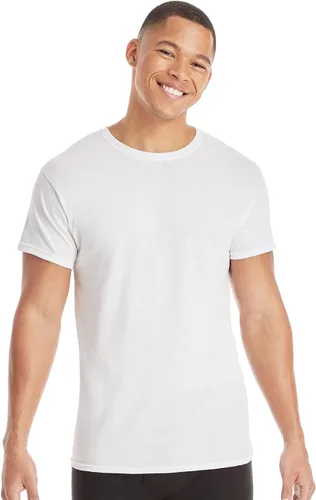 Miniatura 2 de Hanes Men's Cotton Undershirt, Moisture-Wicking Crew Tee Undershirts, 3-Pack