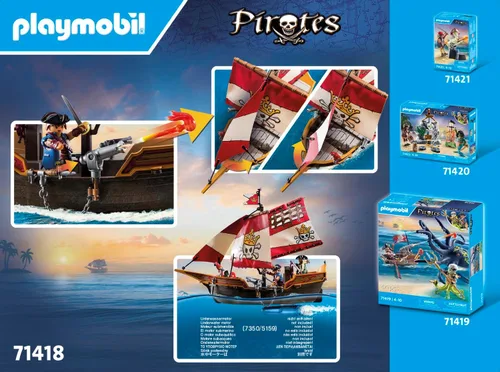 Miniatura 4 de Playmobil Barco pirata