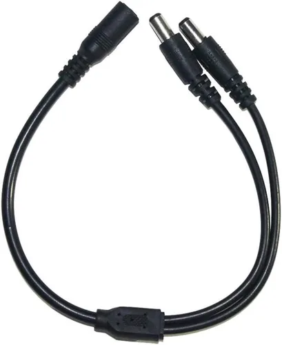 Miniatura 2 de ESUMIC® corriente continua hembra a macho divisor cable Adaptador para luces de tira LED.