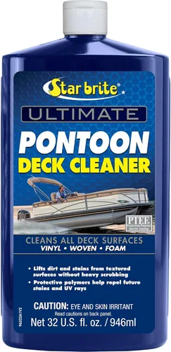 STAR BRITE Ultimate Pontoon - Limpiador de cubiertas, elimina la suciedad y las manchas de todas las alfombras, tejidas, espuma y superficies
