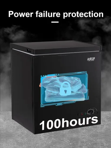 Miniatura 5 de KRIB BLING congelador de cofre con termostato ajustable, congeladores compactos con cesta de almacenamiento extraíble para cocina, garaje, sótano