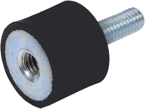Miniatura 3 de Aislador antivibración M8 M6, soportes mecánicos de amortiguación de vibraciones, soportes de goma M6, amortiguador de choque, 4 piezas de goma