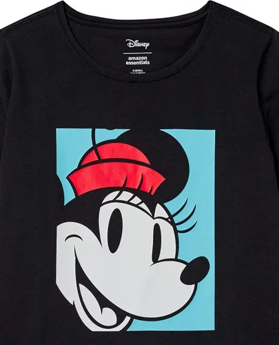 Miniatura 9 de Tienda Essentials Disney Marvel Star Wars Camisetas de manga corta con cuello redondo para mujer, paquete de 2