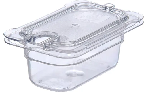 Miniatura 7 de Carlisle FoodService Products StorPlus StorPlus - Tapa universal de policarbonato con muescas, superficie plana con muescas, transparente